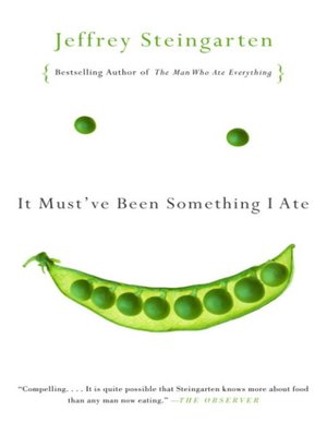 It Must've Been Something I Ate - ebook
